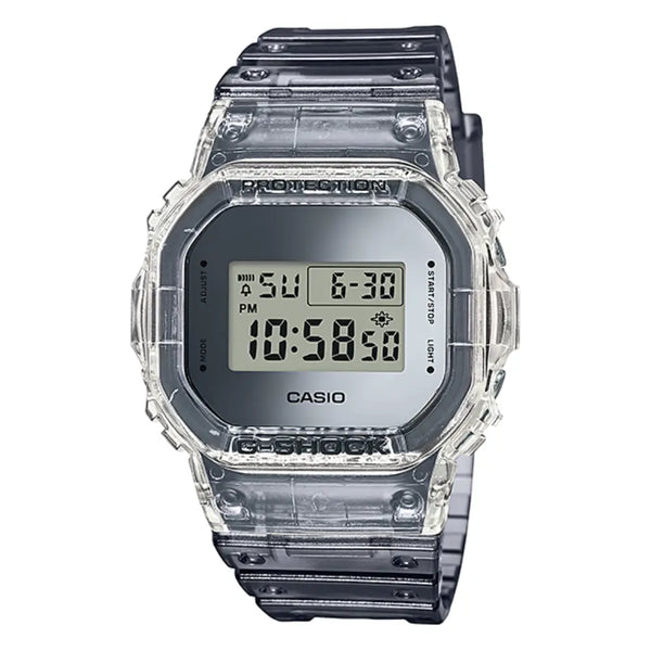 Casio G-Shock DW-5600SK-1D Grey Dial Transparent Resin Men's Watch