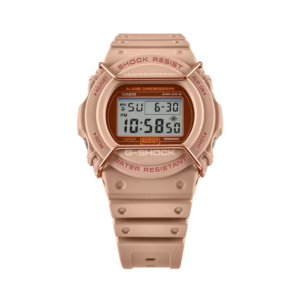 Casio G-Shock Casual DW-5700PT-5DR Brown Dial Resin Men's Watch