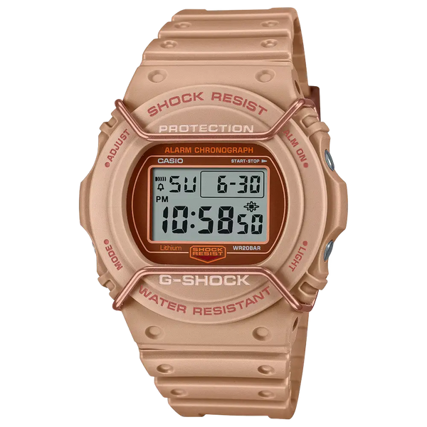 Casio G-Shock Casual DW-5700PT-5DR Brown Dial Resin Men's Watch
