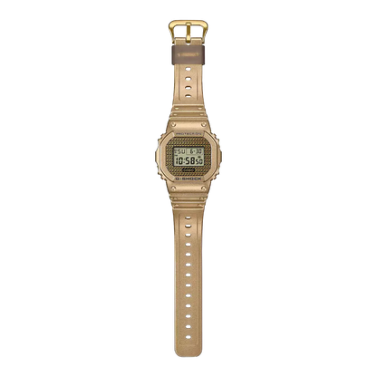 Casio G-Shock Digital DWE-5600HG-1DR Gold Dial Resin Men's Watch