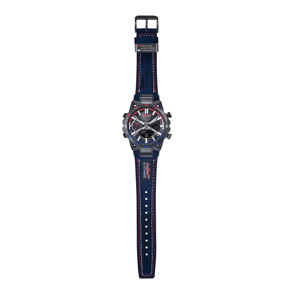 Casio Edifice Sospensione Honda Racing Collab ECB-2000HR-1ADR Black Dial 47.8mm Stainless Steel Men's Watch