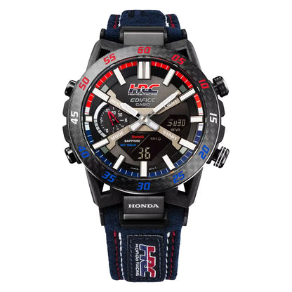 Casio Edifice Sospensione Honda Racing Collab ECB-2000HR-1ADR Black Dial 47.8mm Stainless Steel Men's Watch
