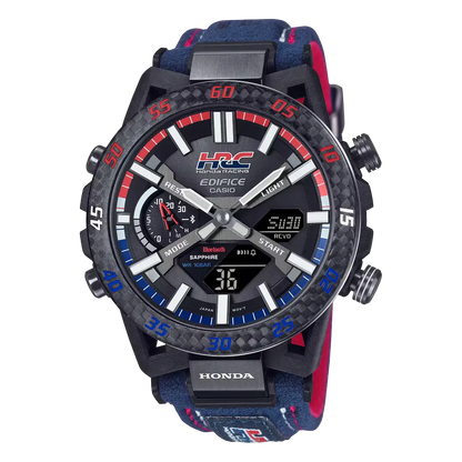 Casio Edifice Sospensione Honda Racing Collab ECB-2000HR-1ADR Black Dial 47.8mm Stainless Steel Men's Watch