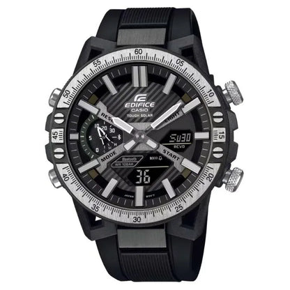 Casio Edifice Smartphone Link ECB-2000TP-1ADF Black Dial Stainless Steel Men's Watch