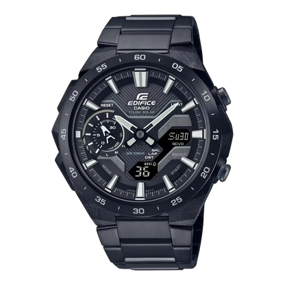Casio Edifice ECB-2200DC-1ADF Black Dial 48.2mm Stainless Steel Men's Watch