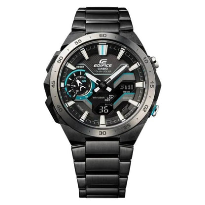Casio Edifice ECB-2200DD-1ADF Black Dial 47.6mm Stainless Steel Men's Watch