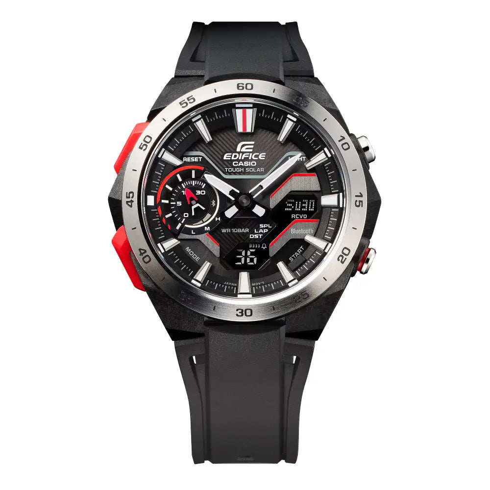 Casio Edifice ECB-2200P-1ADF Black Dial Resin Men's Watch