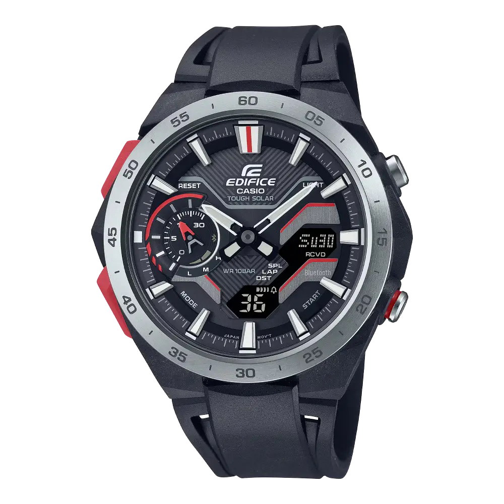 Casio Edifice ECB-2200P-1ADF Black Dial Resin Men's Watch