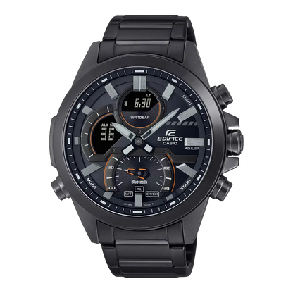 Casio Edifice Smartphone Link ECB-30DC-1ADF Black Dial Stainless Steel Men's Watch