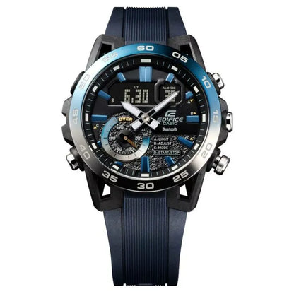 Casio Edifice Smartphone Link Sospensione ECB-40NP-1ADF Black Dial Stainless Steel Men's Watch