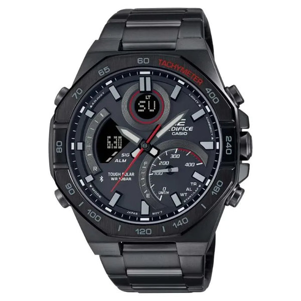 Casio Edifice Smartphone Link ECB-950DC-1ADF Black Dial 48mm Stainless Steel Men's Watch