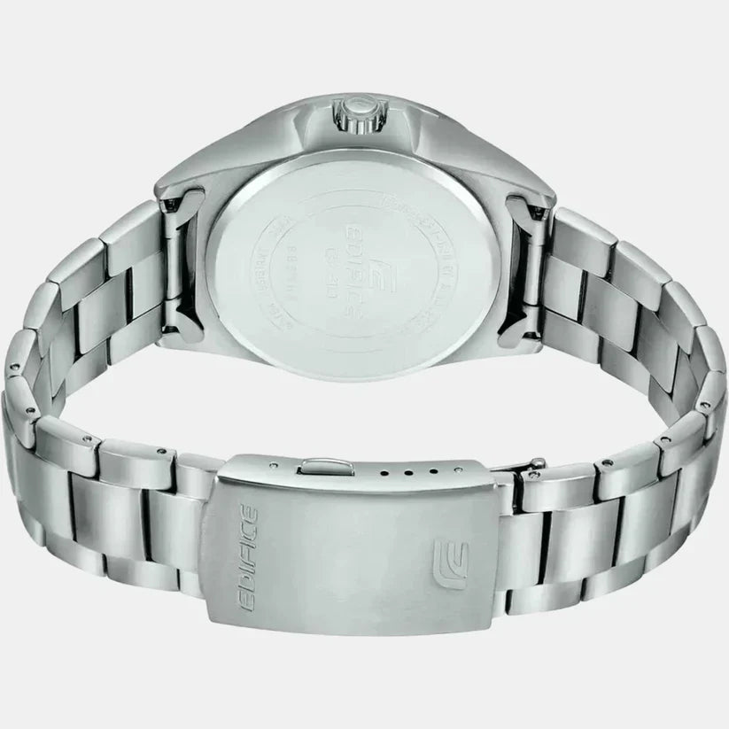 Casio Edifice EFV-140D-2AVUDF Analog Quartz Blue Dial 43.9mm Stainless Steel Men's Watch