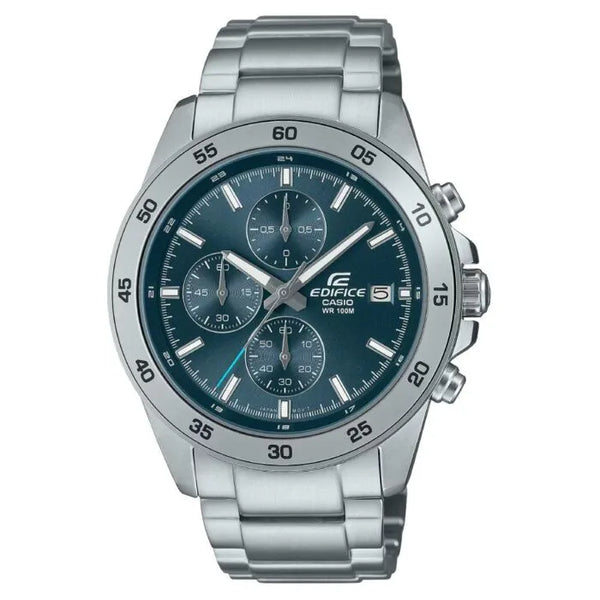 Casio Edifice Standard Chronograph EFR-526D-2AVUDF Blue Dial Stainless Steel Men's Watch