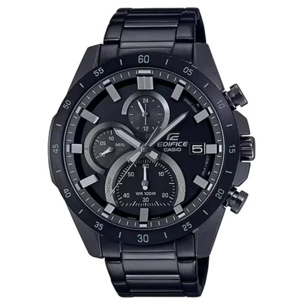 Casio Edifice Standard Chronograph EFR-571MDC-1AVUDF Black Dial Stainless Steel Men's Watch