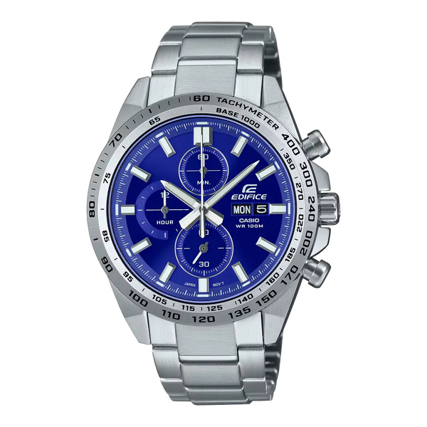 Casio Edifice EFR-574D-2AVUDF Blue Dial 42.3mm Stainless Steel Men's Watch