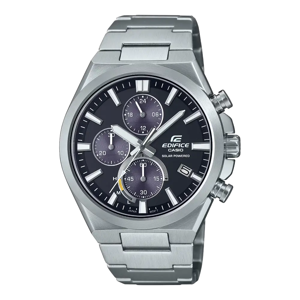 Casio Edifice EQS-950D-1AVUDF Black Dial Stainless Steel Men's Watch