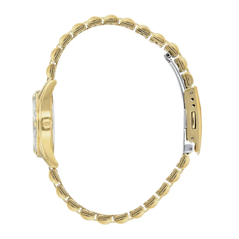 Citizen Quartz EU6062-50D Mother-of-Pearl Dial Gold-Tone 26mm Stainless Steel Women's Watch