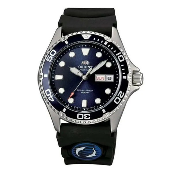 Orient FAA02008D9 Automatic Ray II Diver's Rubber Strap Men's Watch