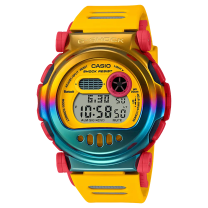 Casio G-Shock G-B001MVE-9D Yellow Dial Resin Men's Watch