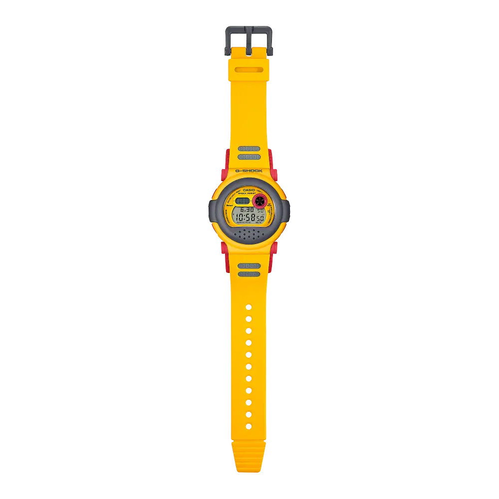 Casio G-Shock G-B001MVE-9D Yellow Dial Resin Men's Watch