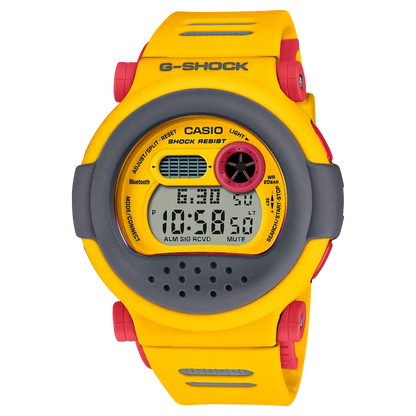 Casio G-Shock G-B001MVE-9D Yellow Dial Resin Men's Watch