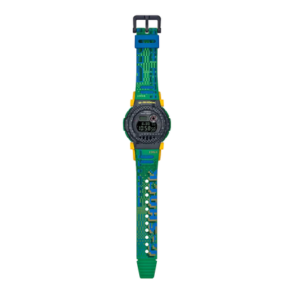 Casio G-Shock Capping Digital G-B001RG-3DR Yellow Dial Resin Men's Watch