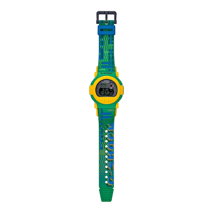 Casio G-Shock Capping Digital G-B001RG-3DR Yellow Dial Resin Men's Watch