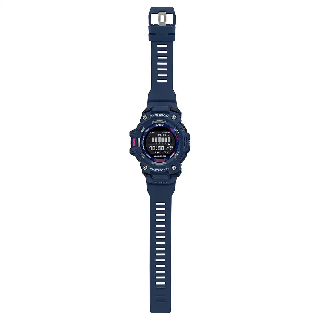 Casio G-Shock G-Squad GBD-100-2DR Black Dial Resin Men's Watch