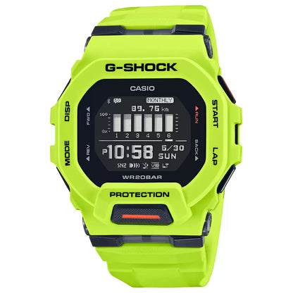 Casio G-Shock G-Squad GBD-200-9DR Black Dial Resin Men's Watch