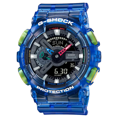 Casio G-Shock Analog Digital GA-110JT-2ADR Black Dial Resin Men's Watch