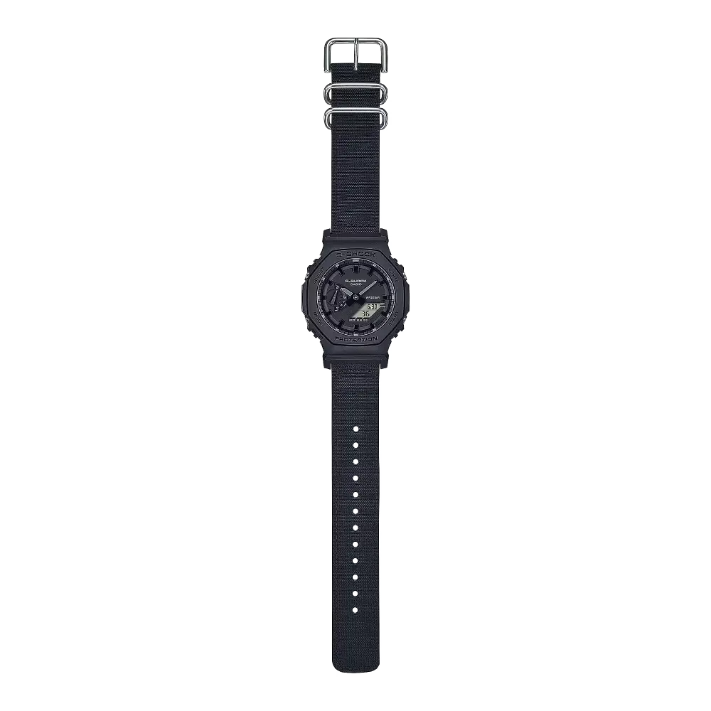 Casio G-Shock Analog Digital GA-2100BCE-1ADR Black Dial Carbon Men's Watch