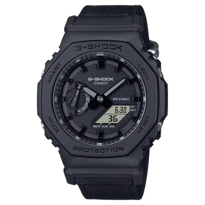 Casio G-Shock Analog Digital GA-2100BCE-1ADR Black Dial Carbon Men's Watch