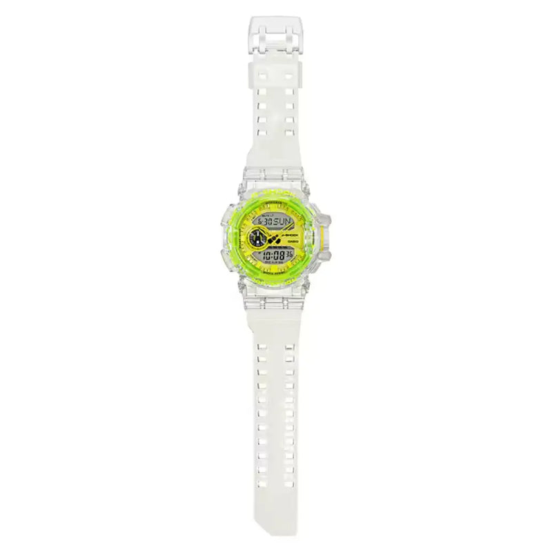 Casio G-Shock Casual GA-400SK-1A9DR Yellow Dial Resin Men's Watch detail view