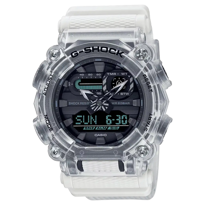 Casio G-Shock Analog Digital GA-900SKL-7ADR Transparent Case Resin Men's Watch