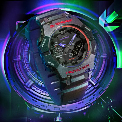 Casio G-Shock Bluetooth Mobile Link GA-B001AH-6ADR Black Dial Resin Men's Watch
