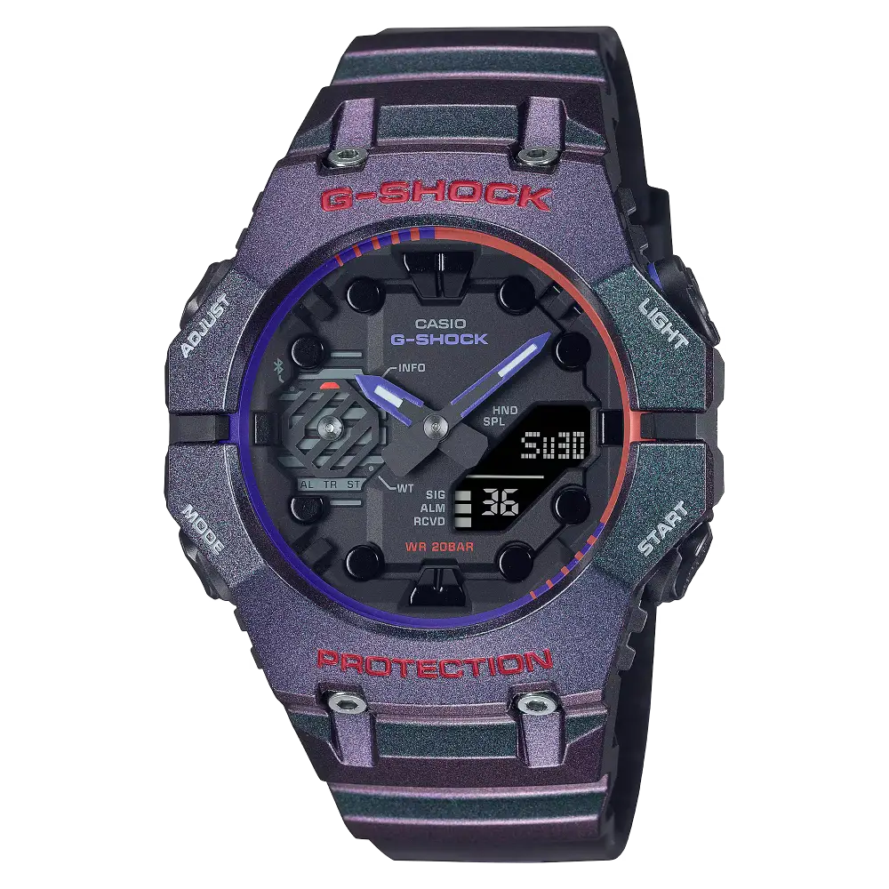 Casio G-Shock Bluetooth Mobile Link GA-B001AH-6ADR Black Dial Resin Men's Watch