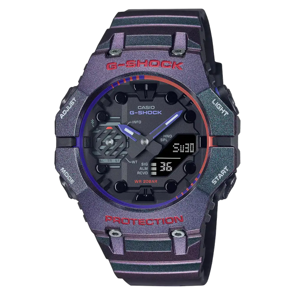 Casio G-Shock Bluetooth Mobile Link GA-B001AH-6ADR Black Dial Resin Men's Watch