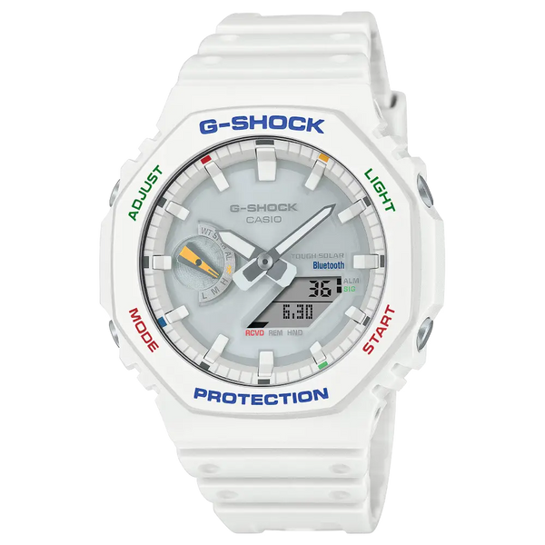 Casio G-Shock Casual GA-B2100FC-7ADR White Dial Resin Men's Watch