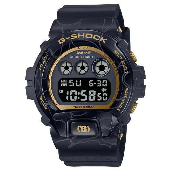 Casio G-Shock Bape 30th Anniversary Collab GM-6900BAPE-1DR Resin Men's Watch