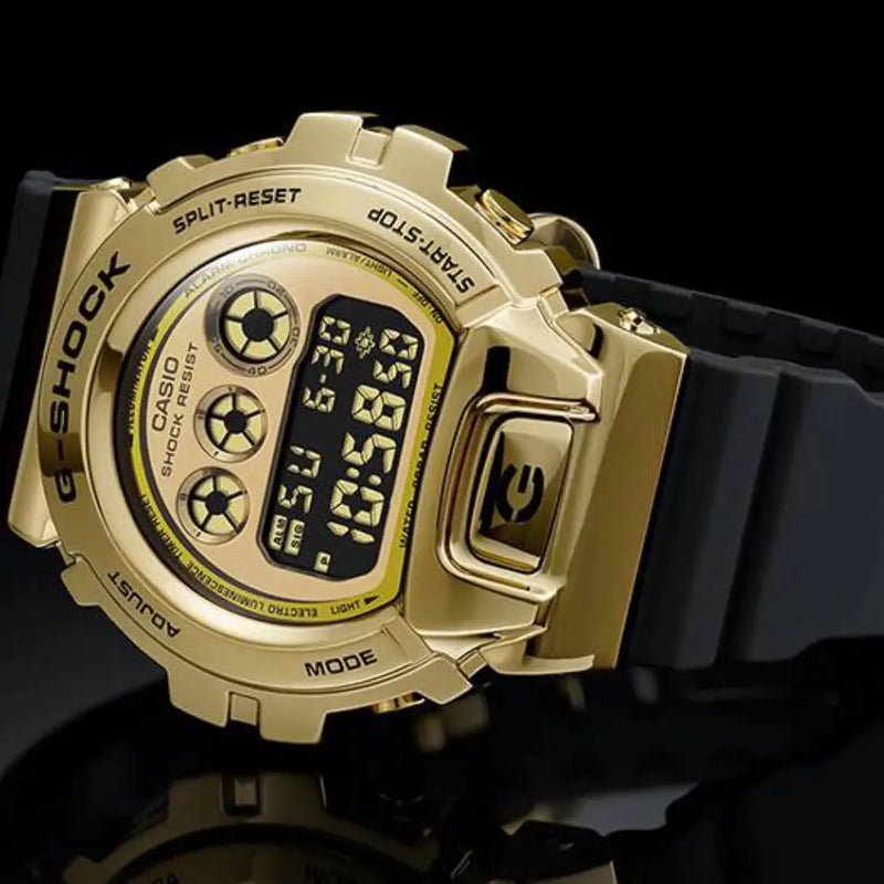 Casio G-Shock GM-6900G-9PR Gold Dial Resin Men's Watch detail view