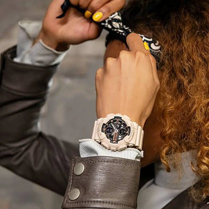 Casio G-Shock Casual GMA-S140M-4ADR Black Dial Resin Women's Watch