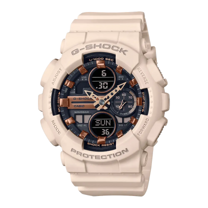 Casio G-Shock Casual GMA-S140M-4ADR Black Dial Resin Women's Watch