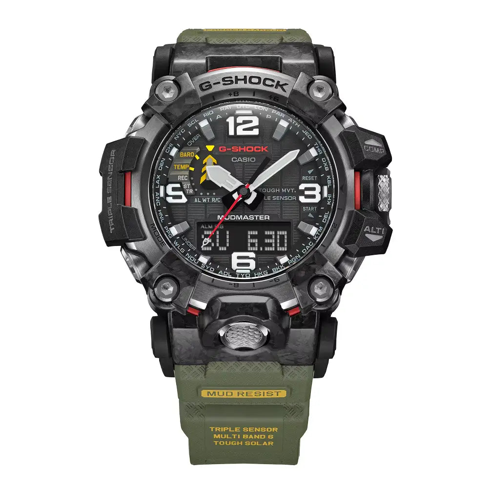 Casio G-Shock Master of G Mudmaster GWG-2000-1A3DR Black Dial Men's Watch