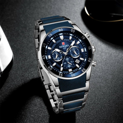 Power on Your Wrist – REWARD Oversized Luxury Sports Watch