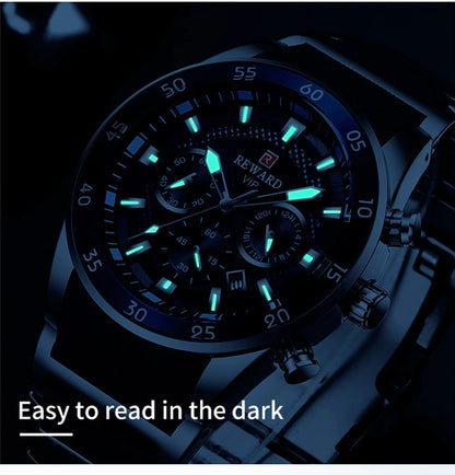 Power on Your Wrist – REWARD Oversized Luxury Sports Watch