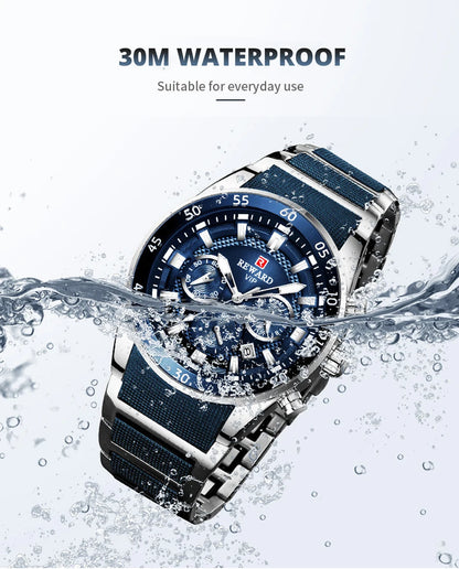 Power on Your Wrist – REWARD Oversized Luxury Sports Watch