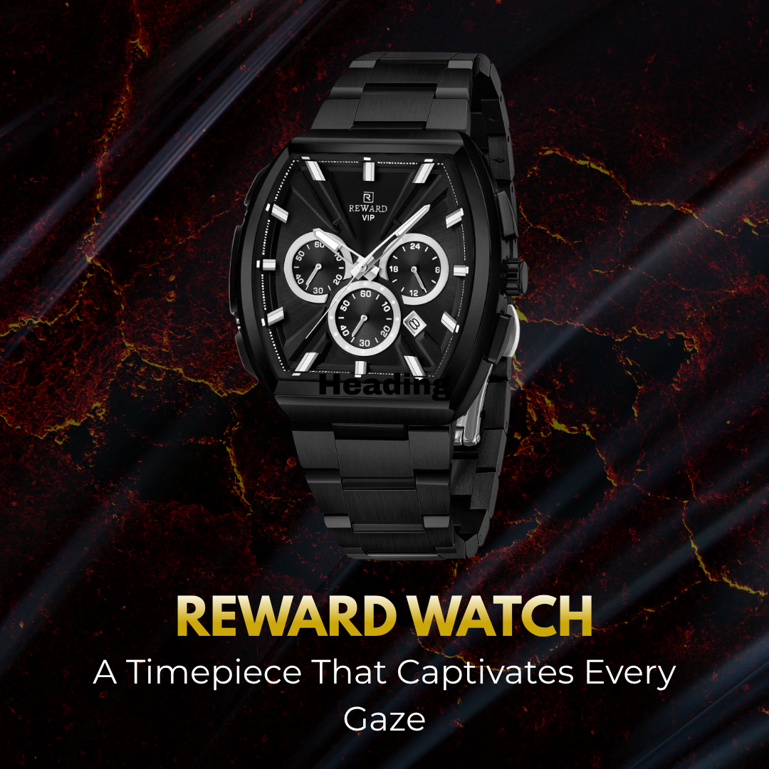 Premium & Trendy Men's Luxury Sport Chronograph Watch with Box - Perfect For Gifts