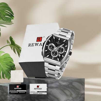 Premium & Trendy Men's Luxury Sport Chronograph Watch with Box - Perfect For Gifts