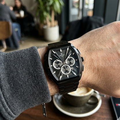 Premium & Trendy Men's Luxury Sport Chronograph Watch with Box - Perfect For Gifts