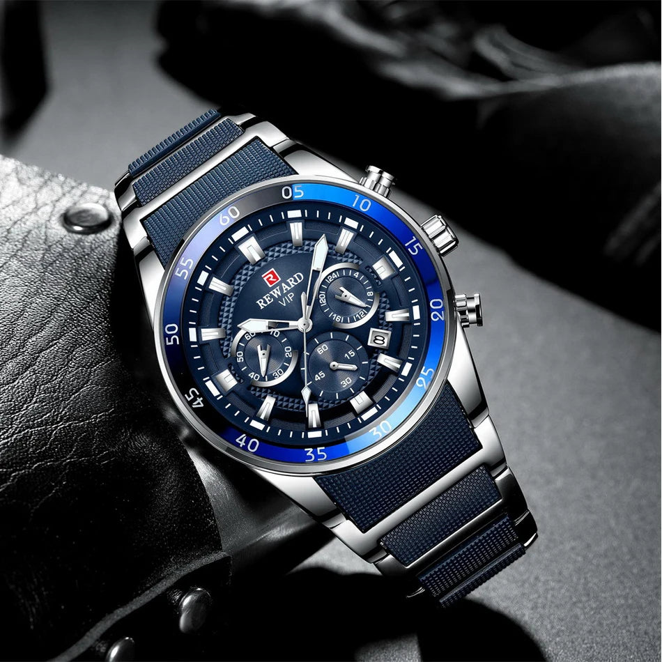 Power on Your Wrist – REWARD Oversized Luxury Sports Watch